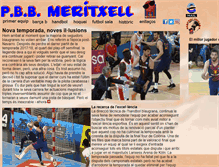 Tablet Screenshot of pbbmeritxell.com